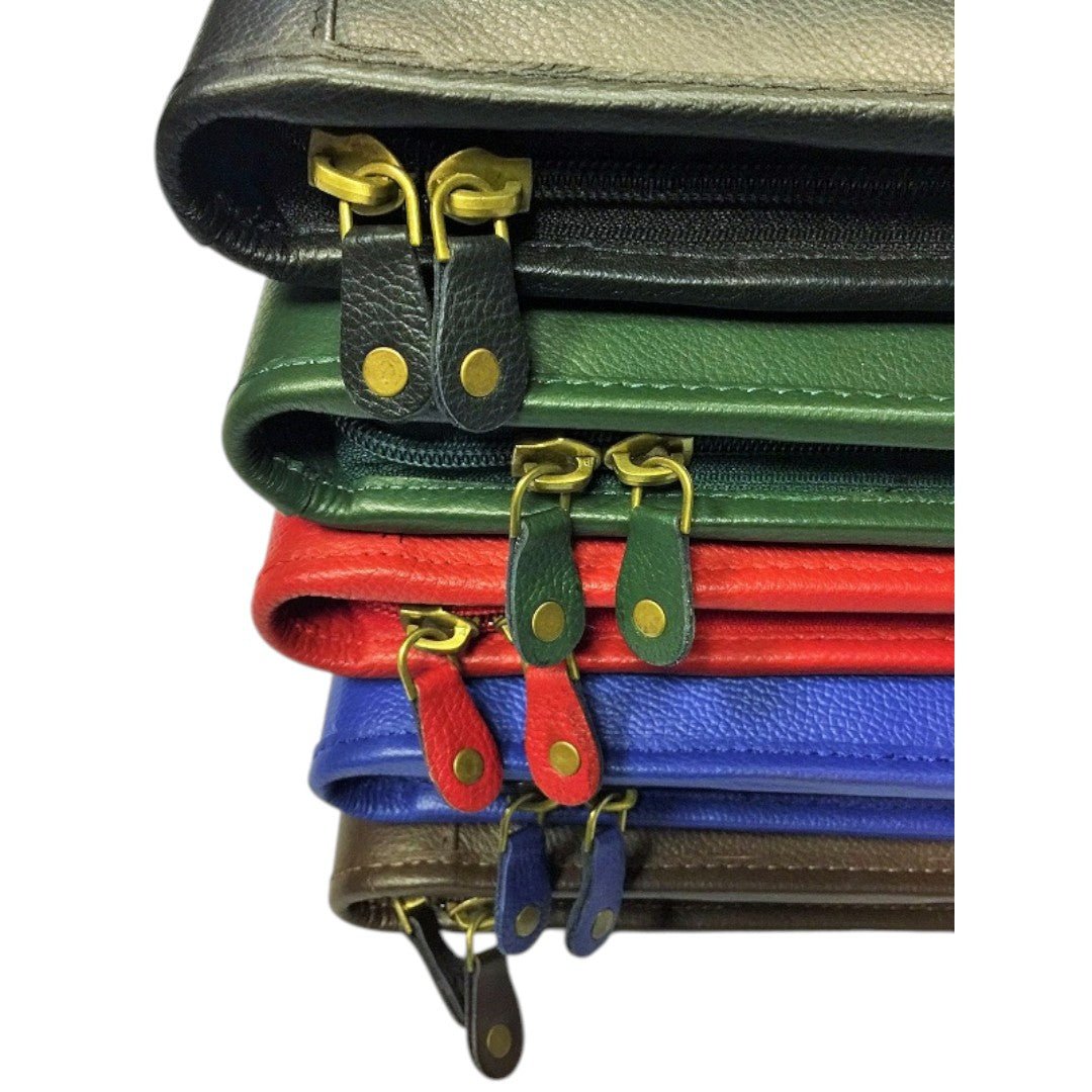 40 Pen Leather Pen Case Black