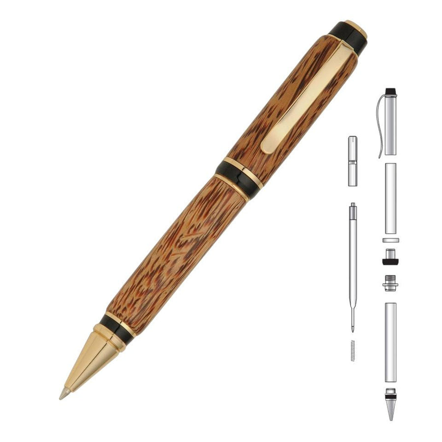 Big Ben Cigar Pen Kits Gold Plating