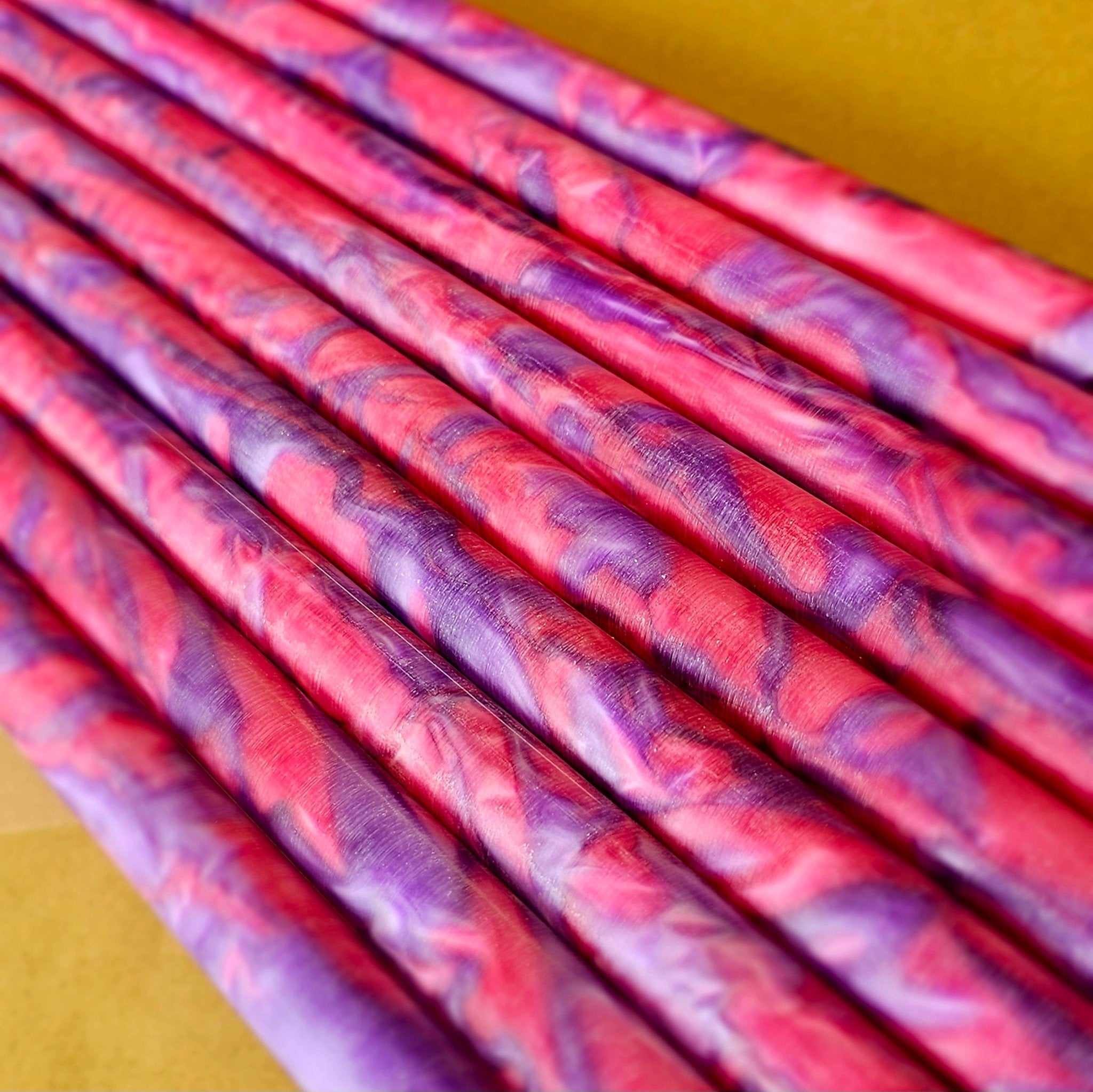Erinoid 200mm Long Pen Blanks Purple Flamingo