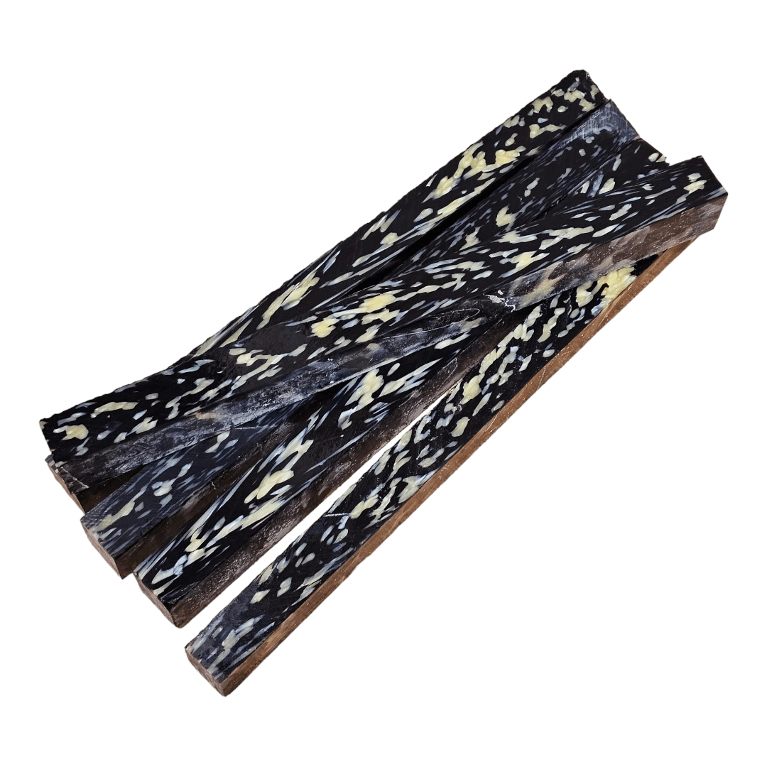 Erinoid Casein Pen Blanks Black & White