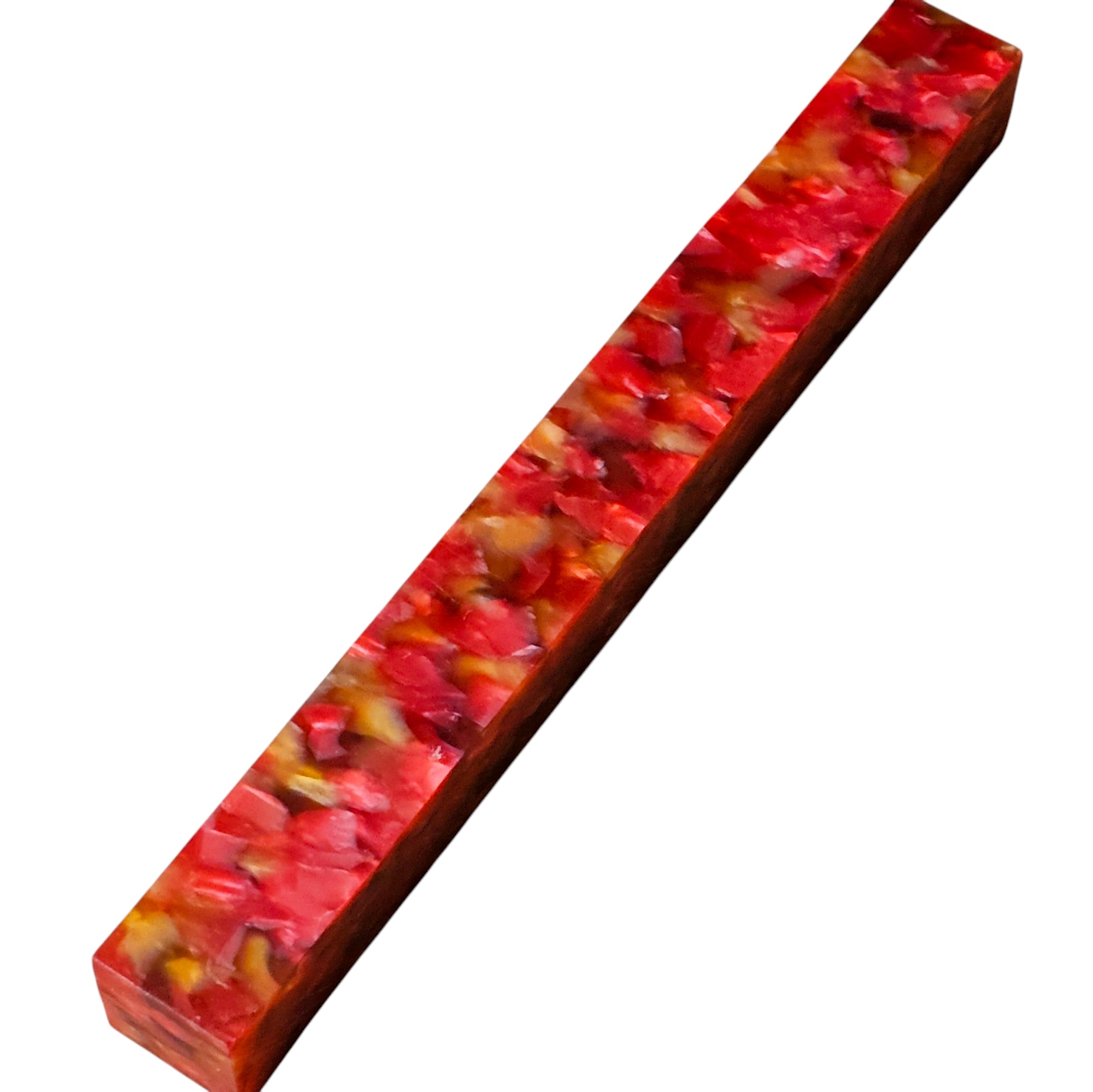 Erinoid Cellulose Acetate Pen Blanks Poinsettia
