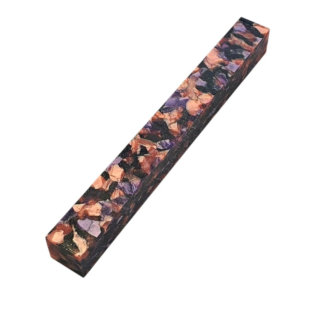 Erinoid Cellulose Acetate Pen Blanks Violet Rose