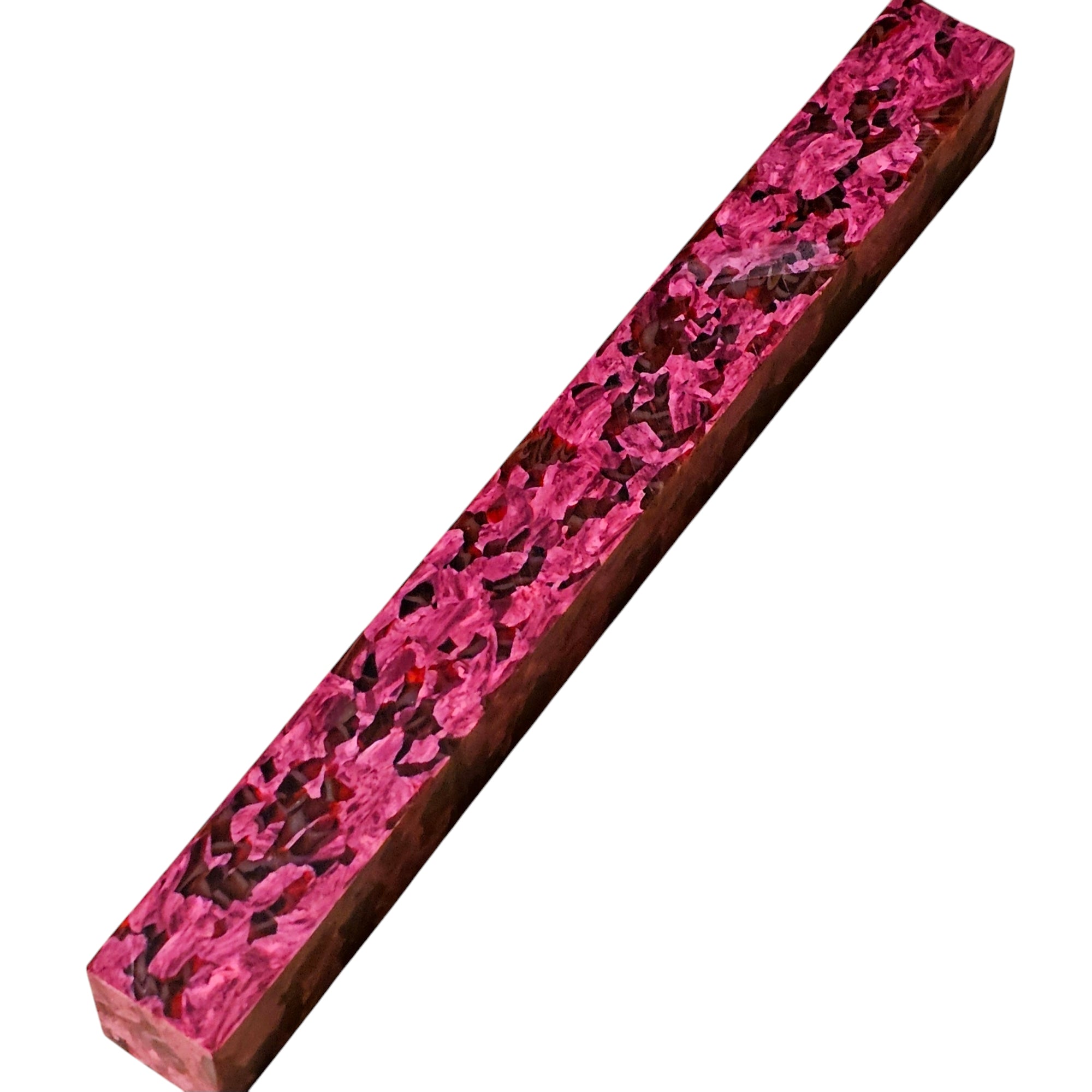 Erinoid Cellulose Acetate Pen Blanks Crimson Night