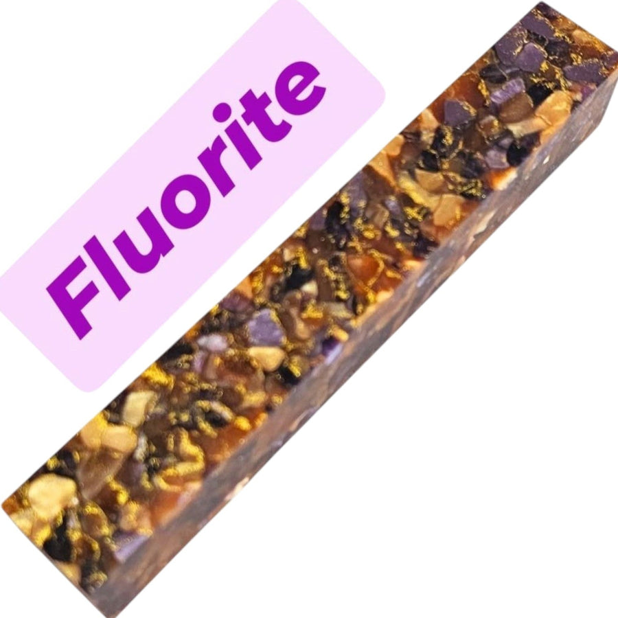 Erinoid Premium Pen Blanks Fluorite