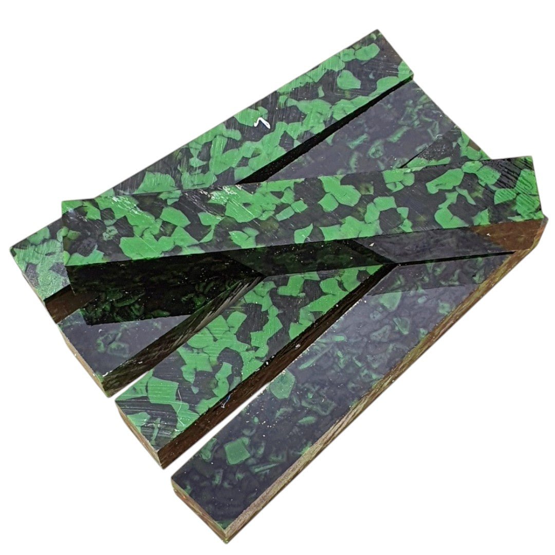 Erinoid Premium Pen Blanks Green Midnight