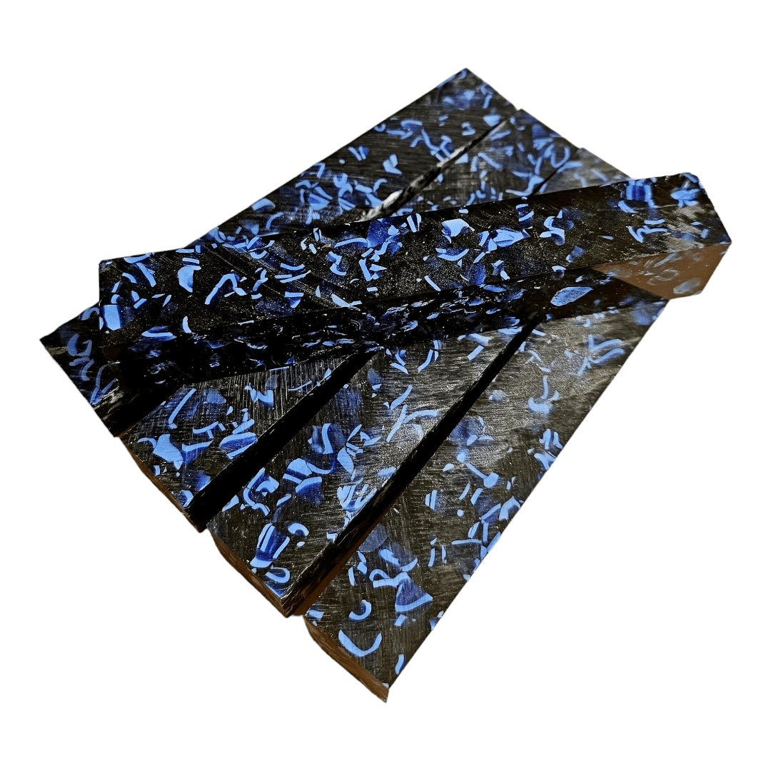Erinoid Premium Pen Blanks Flecked Cobalt