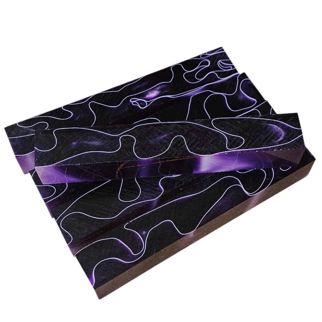 Erinoid Regular Acrylic Pen Blanks Violet Twist