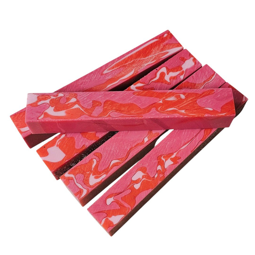 Erinoid Regular Acrylic Pen Blanks Pink Magoon