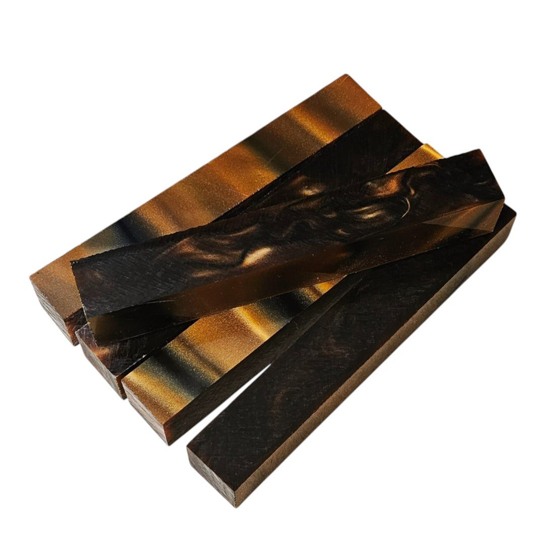 Erinoid Regular Acrylic Pen Blanks Tiger Burr