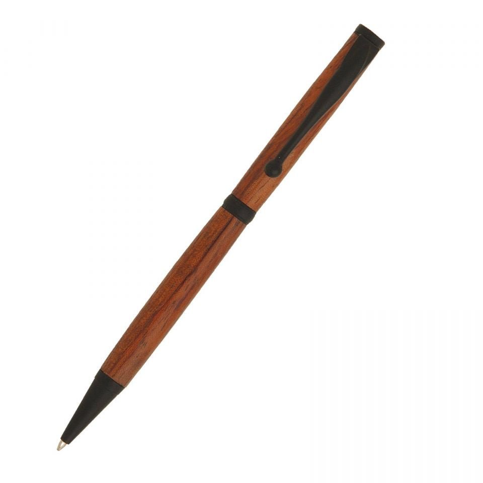 Fancy Style 7mm Slimline Pen Kit Black Enamel