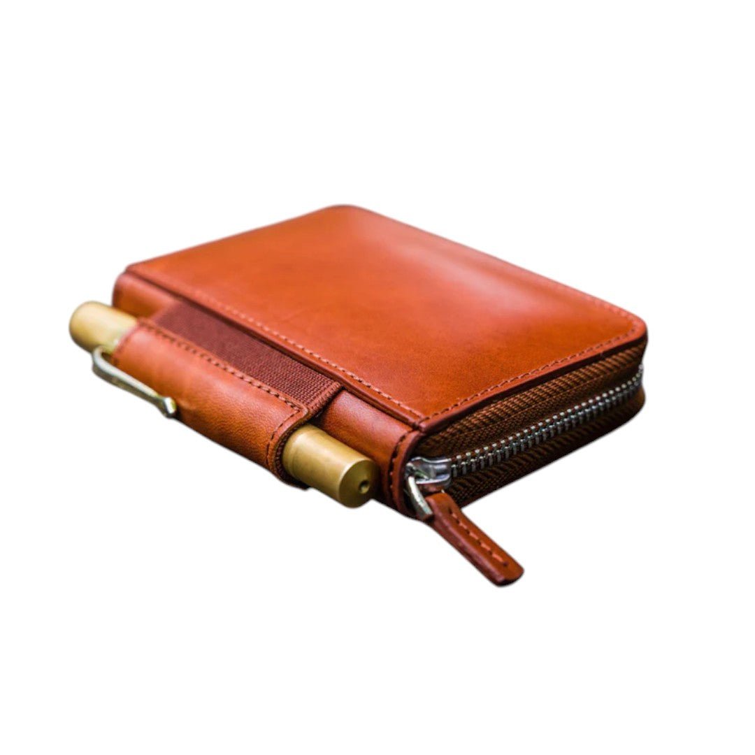 Galen EDC Leather Wallet Brown