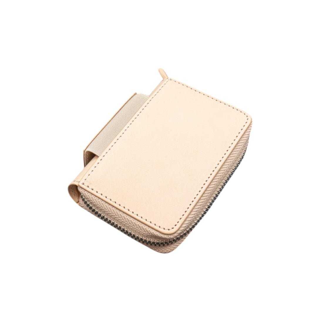 Galen EDC Leather Wallet Natural