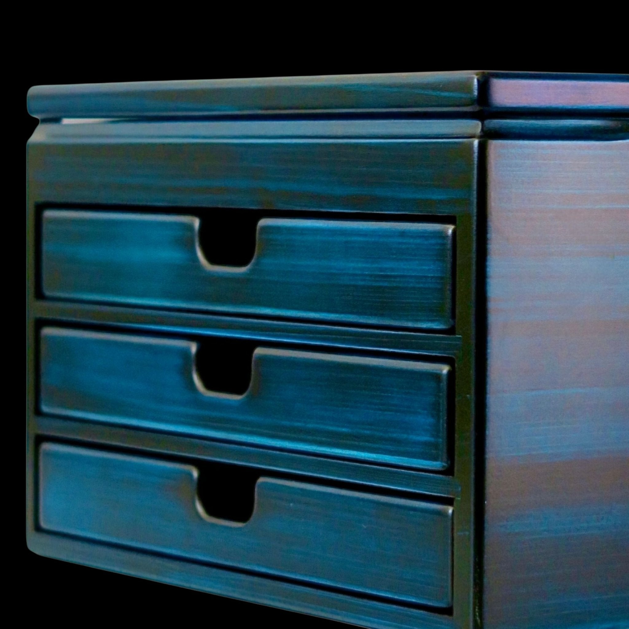 Hinoki Blue Fountain Pen Box 40