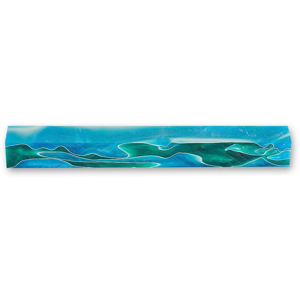 Axminster Tools Classic Pen Blanks Sea Green