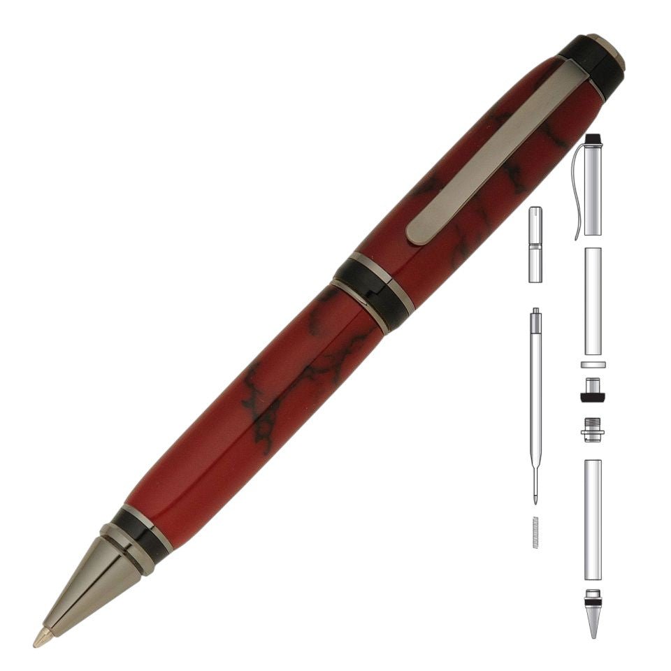 Big Ben Cigar Pen Kits Gun Metal