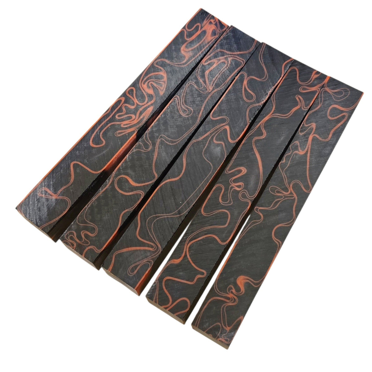 Conway Stewart Pen Blanks Conway Stewart Black & Red Whirl