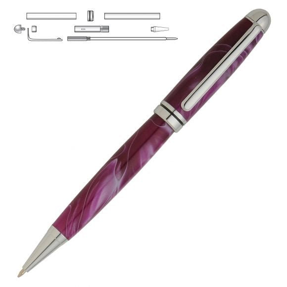 Designer Pen Kits Chrome