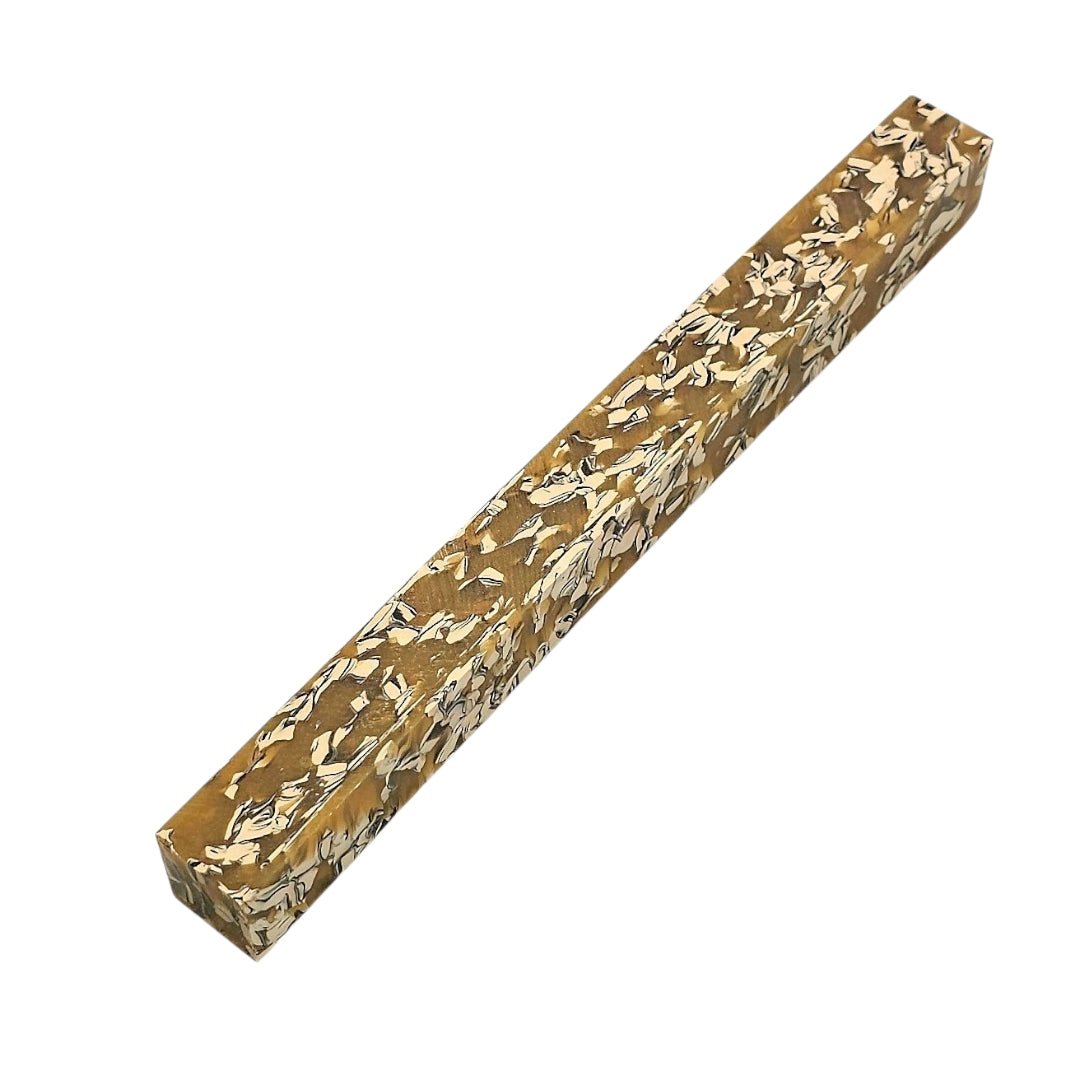 Erinoid Cellulose Acetate Pen Blanks Toffee Flint