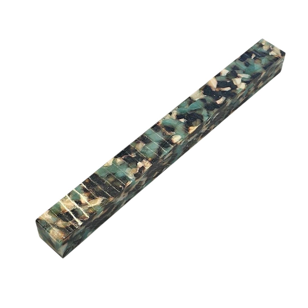 Erinoid Cellulose Acetate Pen Blanks Mantis Black