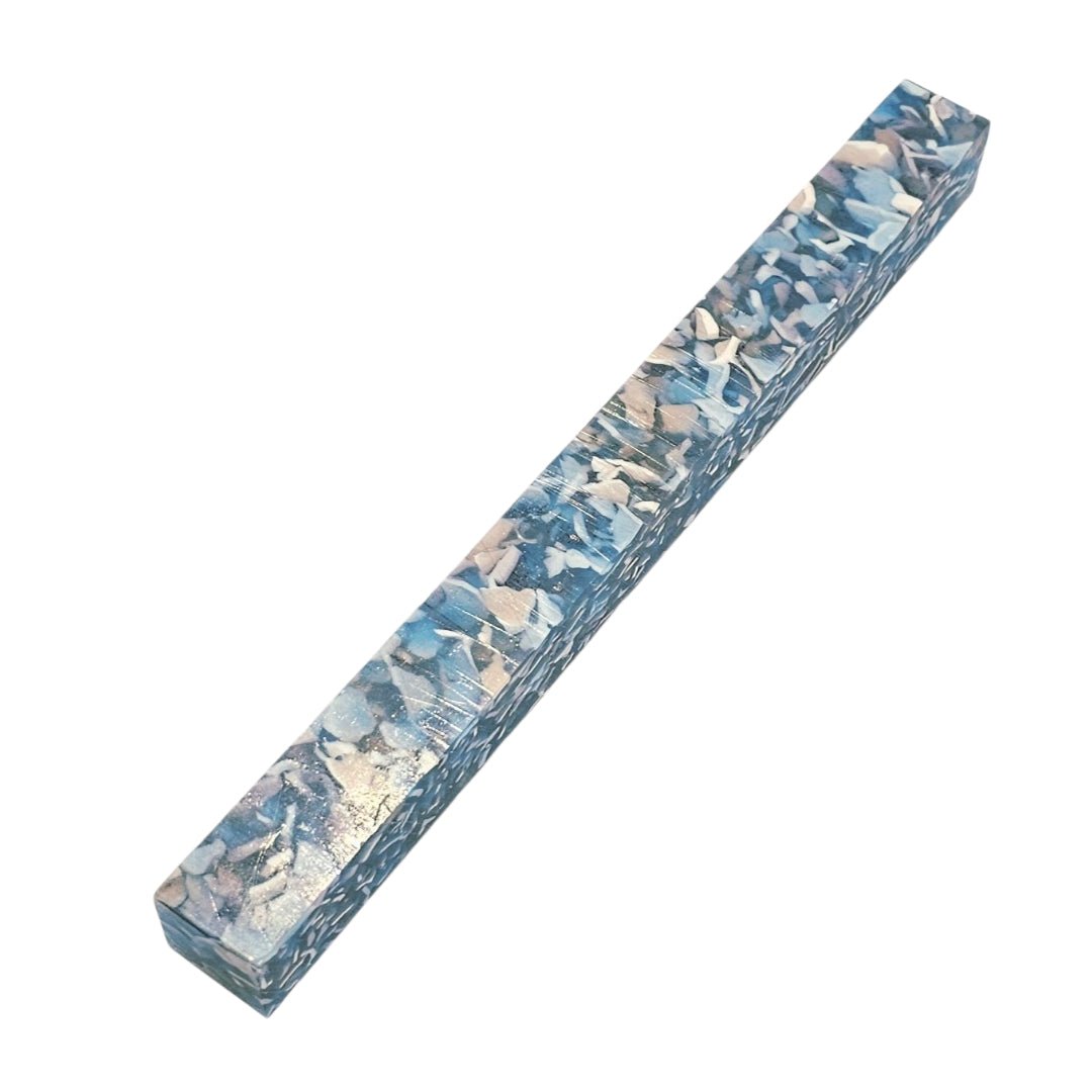 Erinoid Cellulose Acetate Pen Blanks Oocyanin