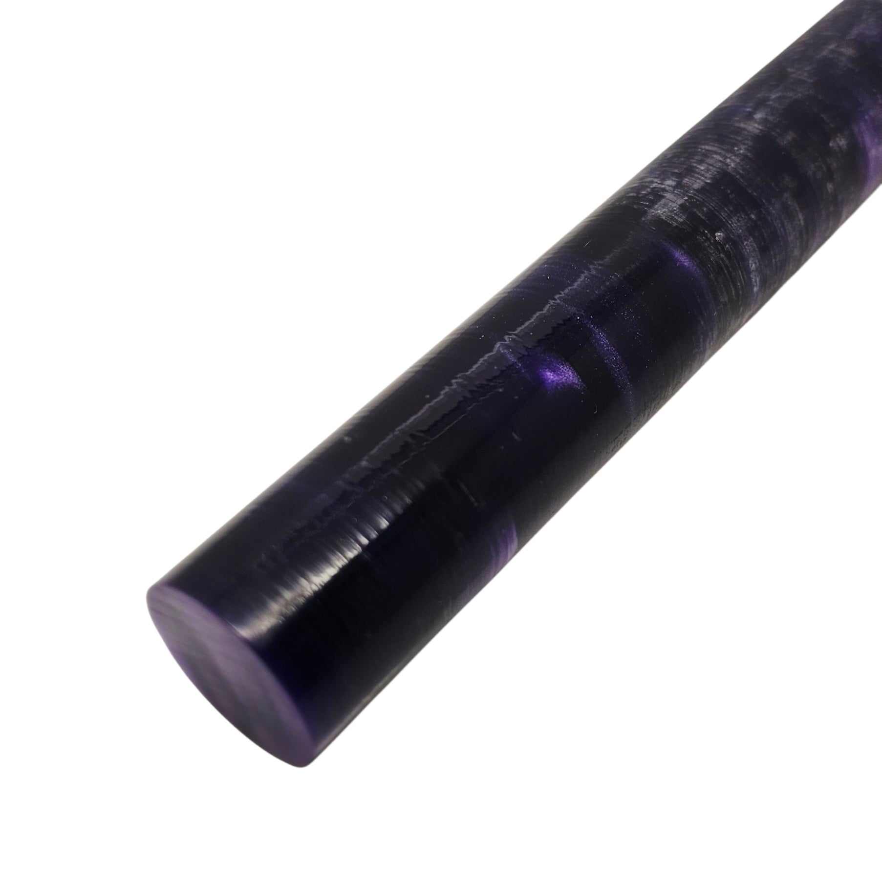 Erinoid Round Pen Blanks Purple Diffusion