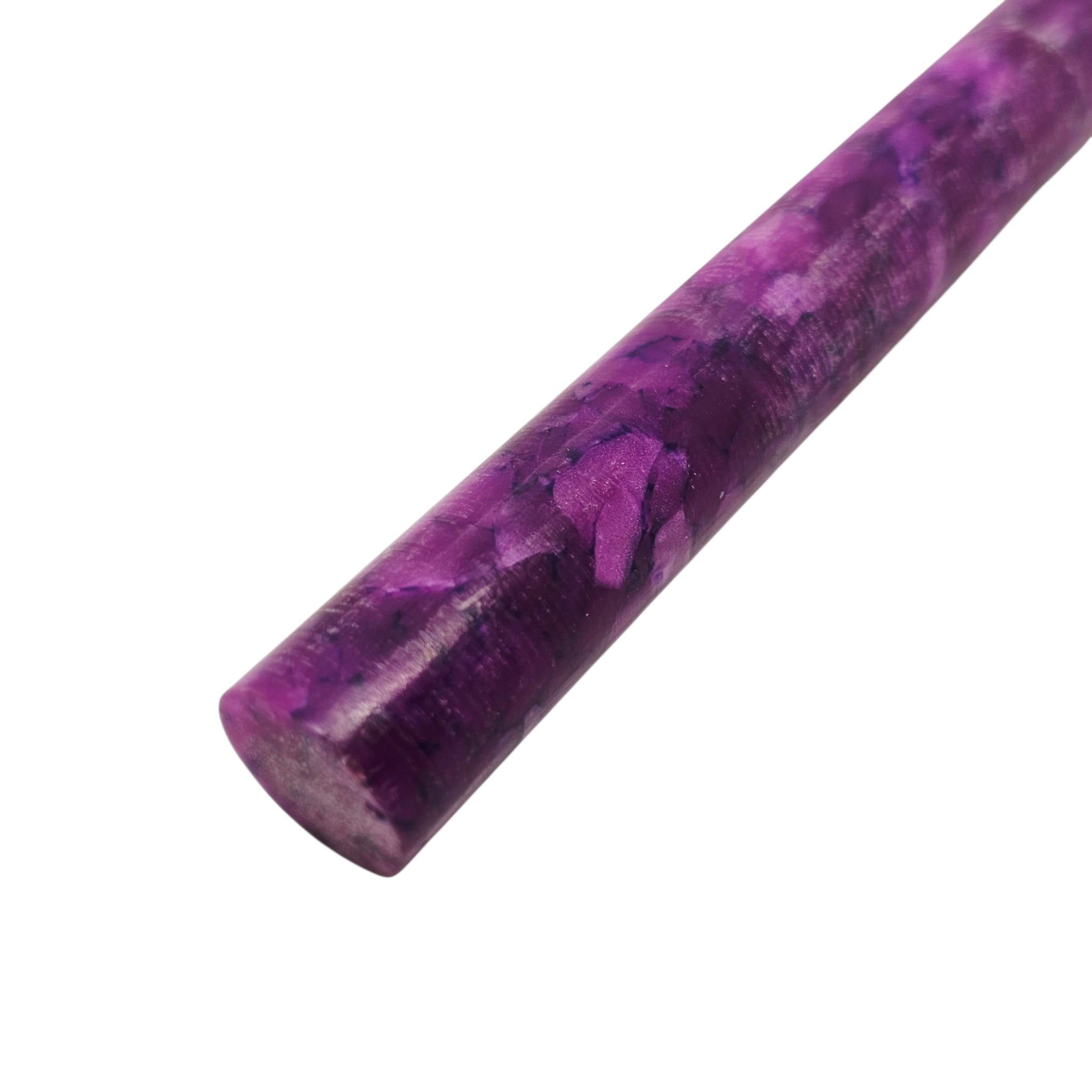 Erinoid Round Pen Blanks Purple Granite