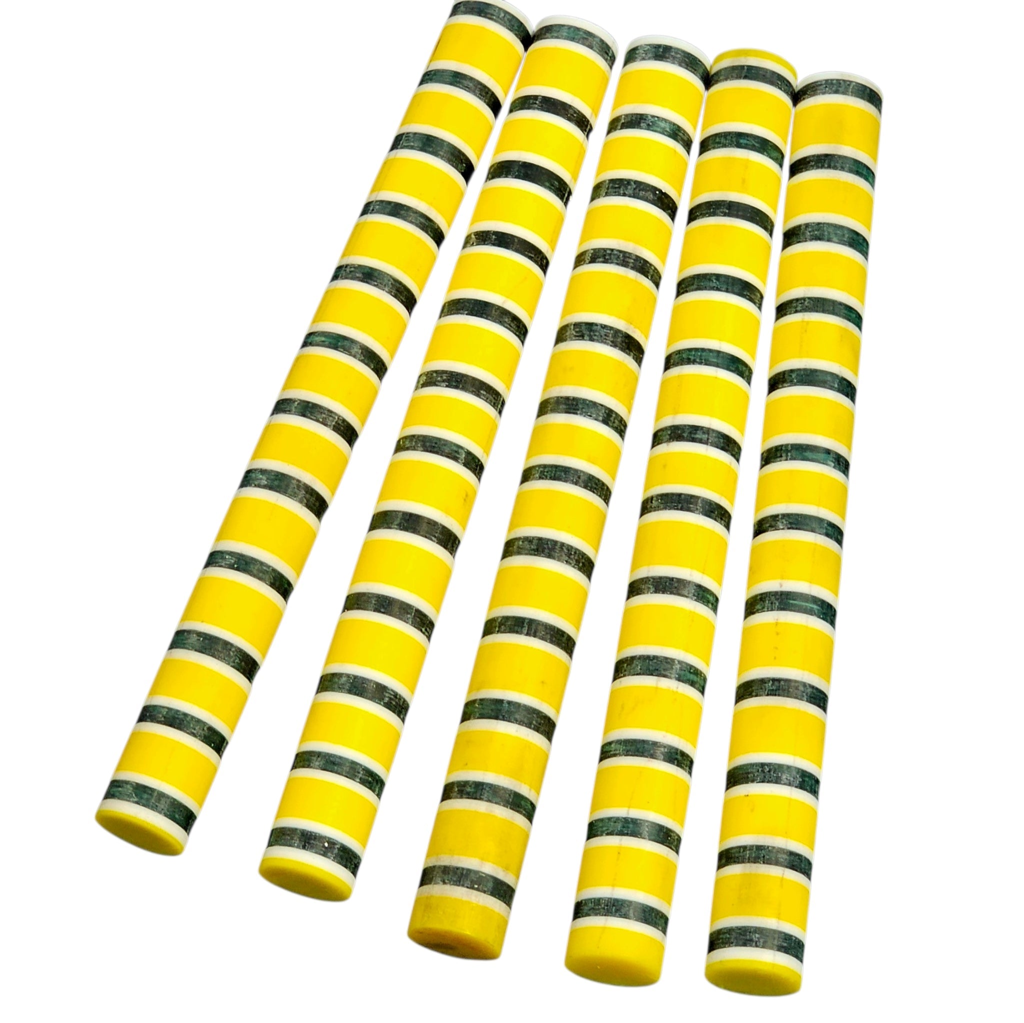 Erinoid Stripe Pen Blanks Yellow & Black