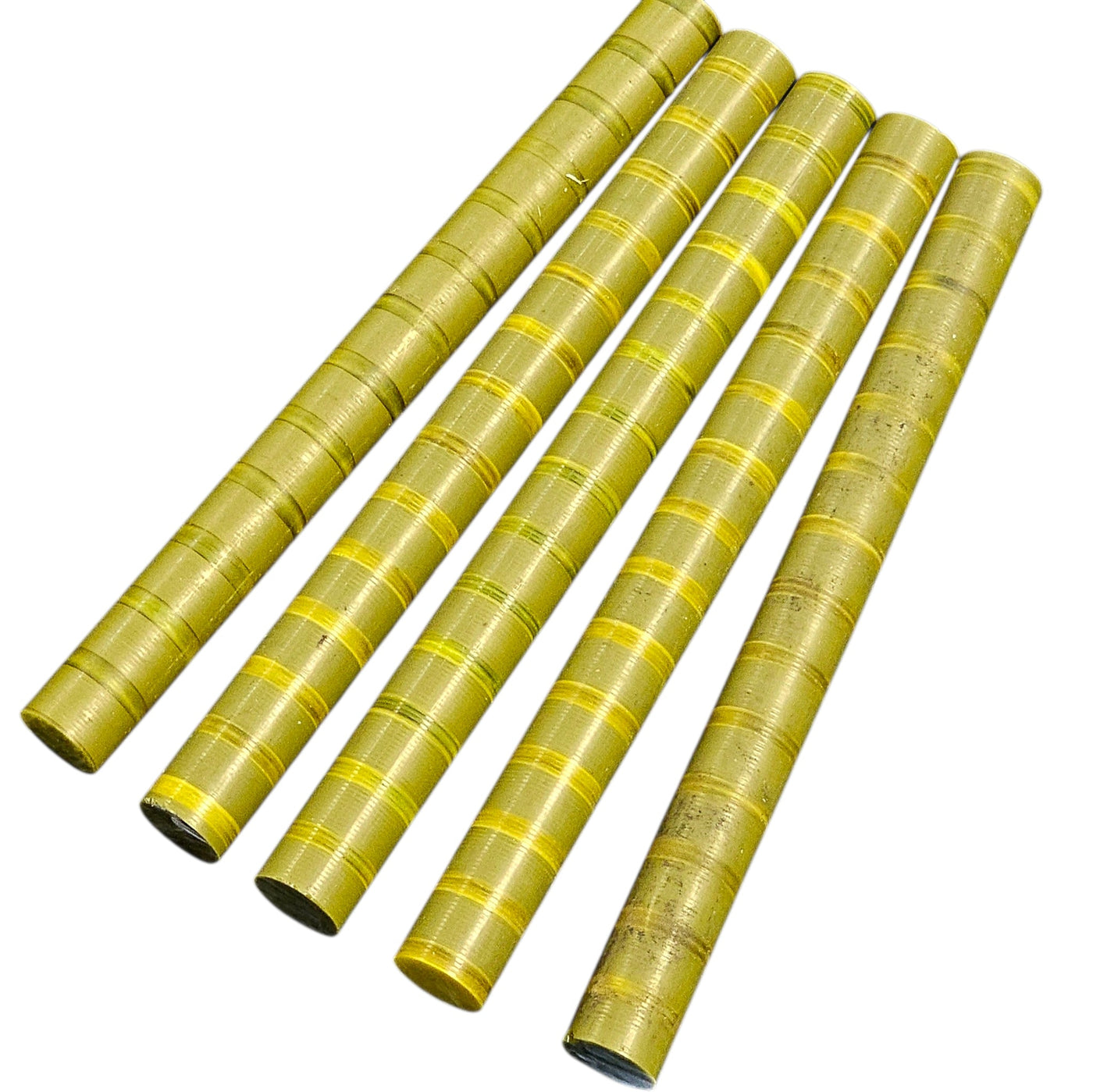 Erinoid Stripe Pen Blanks Pea Green