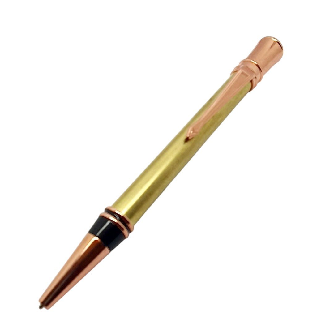 Executive Twist Pen Kit Shiny Copper