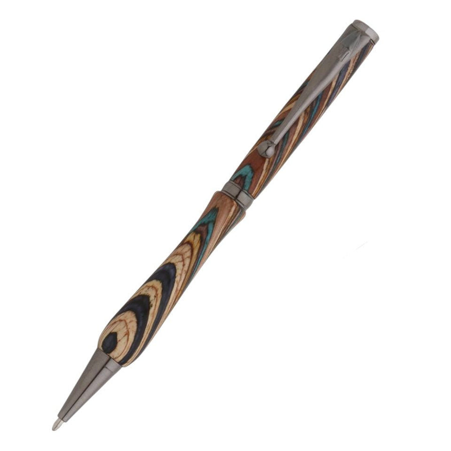 Fancy Style 7mm Slimline Pen Kit Gun Metal