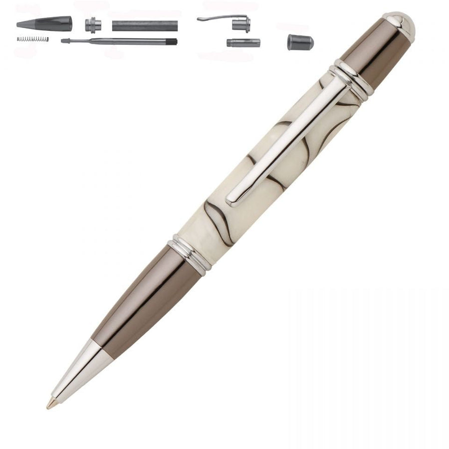 Gatsby Pen Kit Chrome & Gun Metal