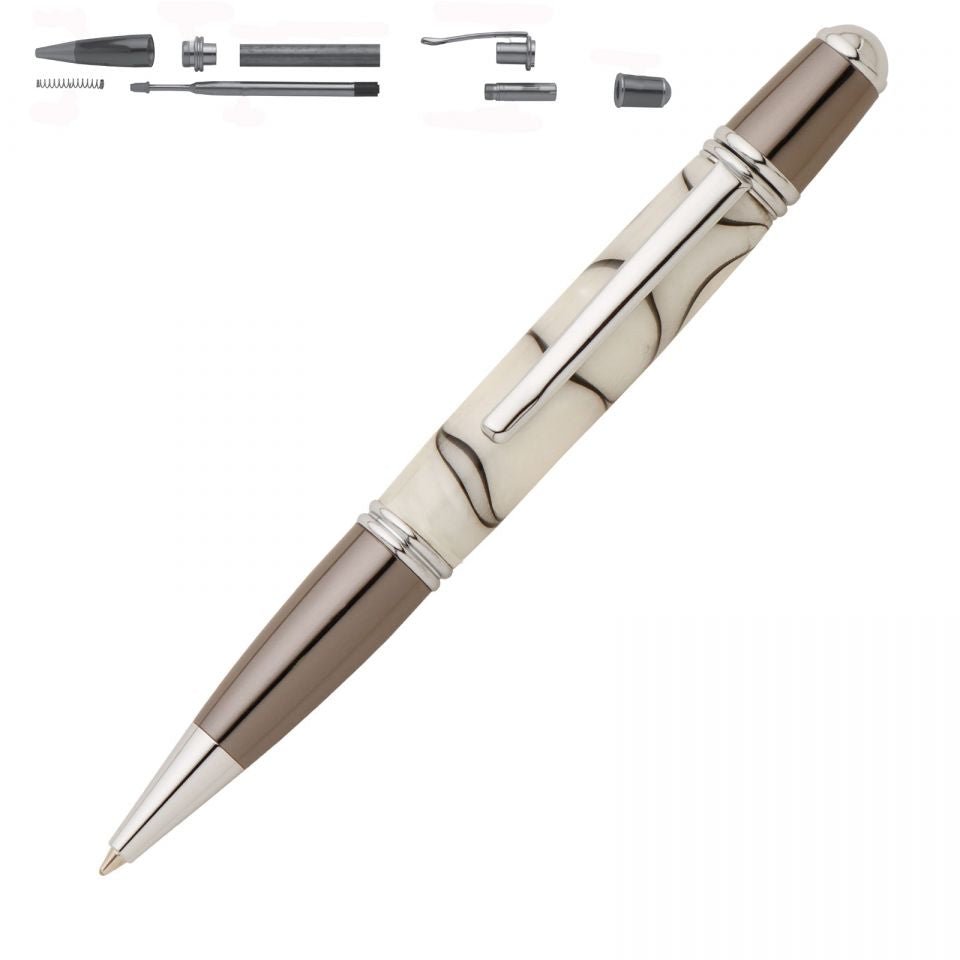 Gatsby Pen Kit Chrome & Gun Metal