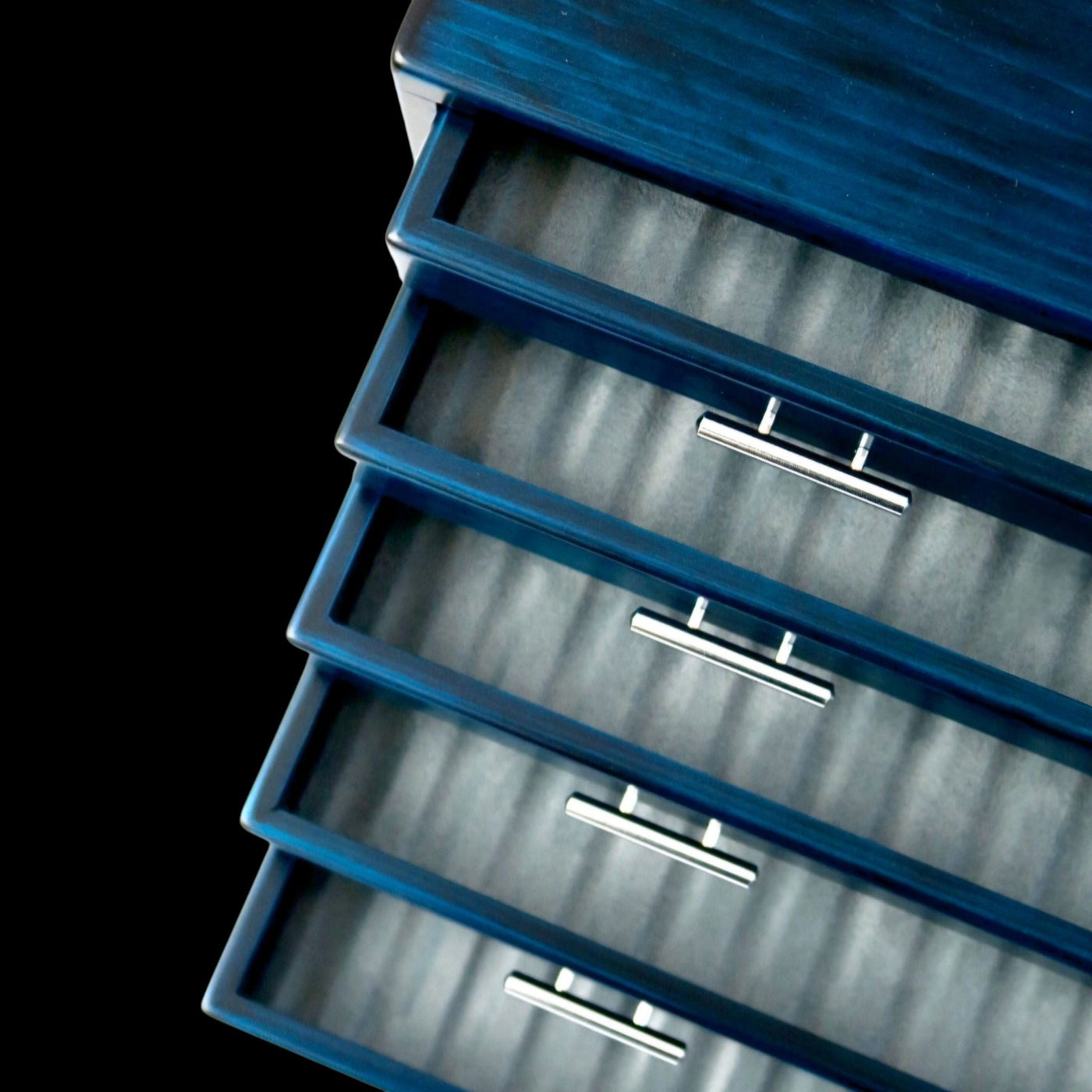 Hinoki Blue Fountain Pen Box 100