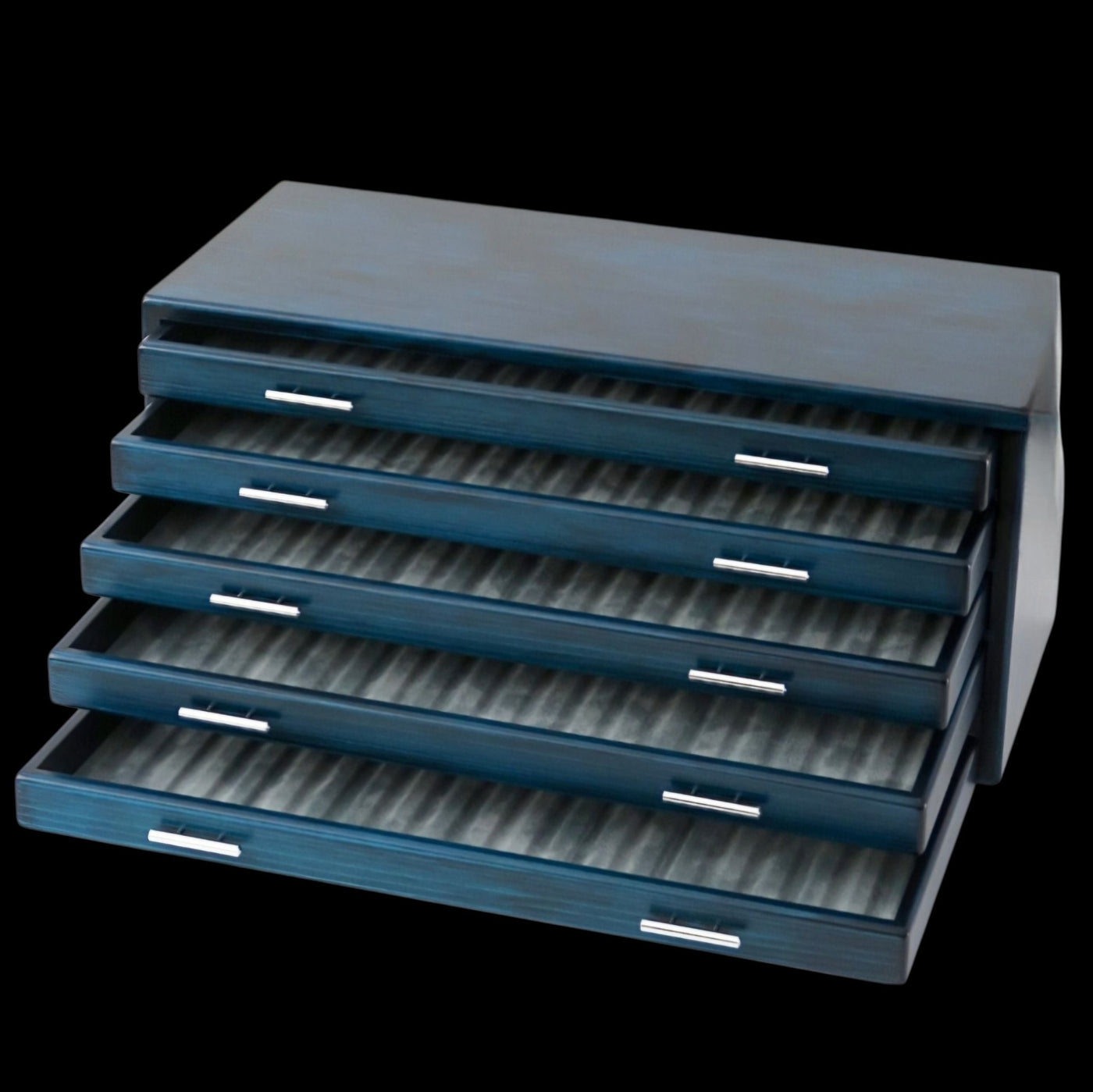 Hinoki Blue Fountain Pen Box 100