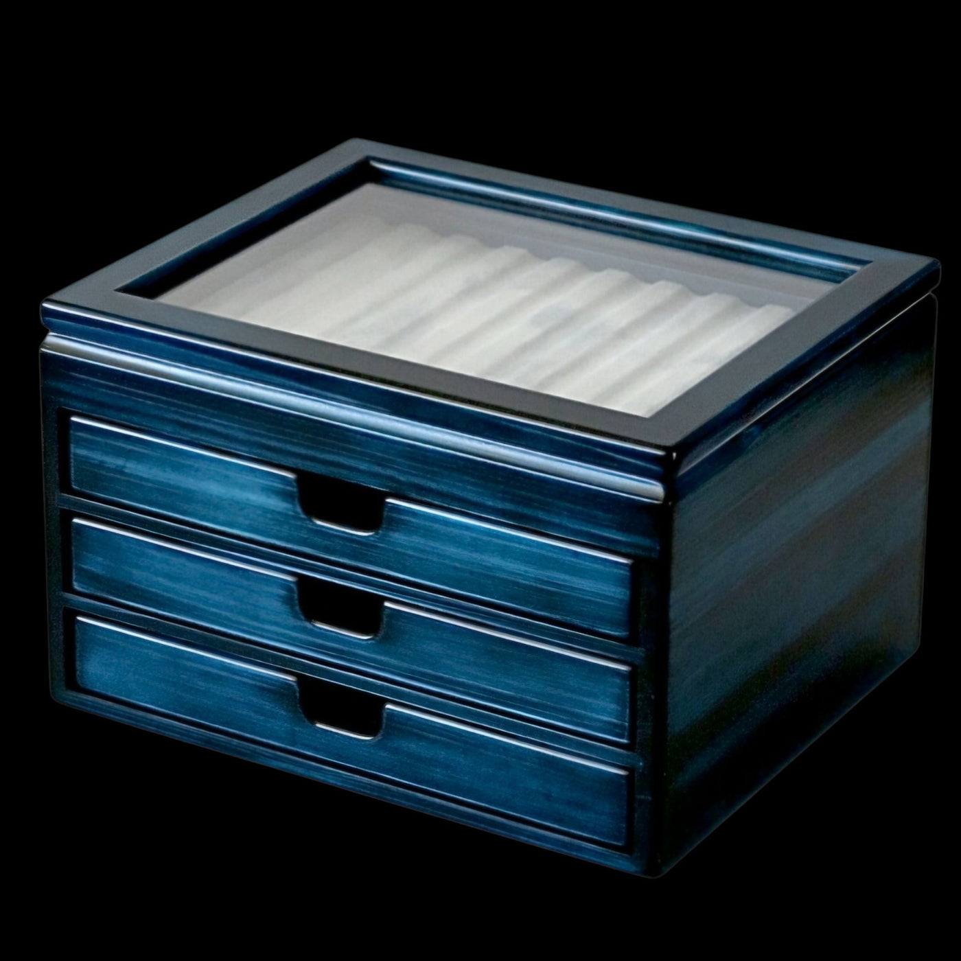 Hinoki Blue Fountain Pen Box 40