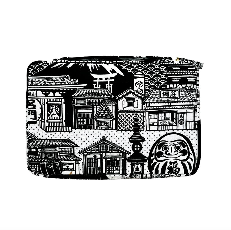 Kyoku Haku Zippered 20 _Pen Case Daruma