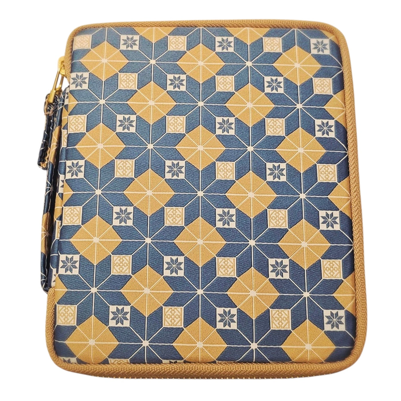 Kyokuhaku Zippered 10_Pen Case Siraya Khaki