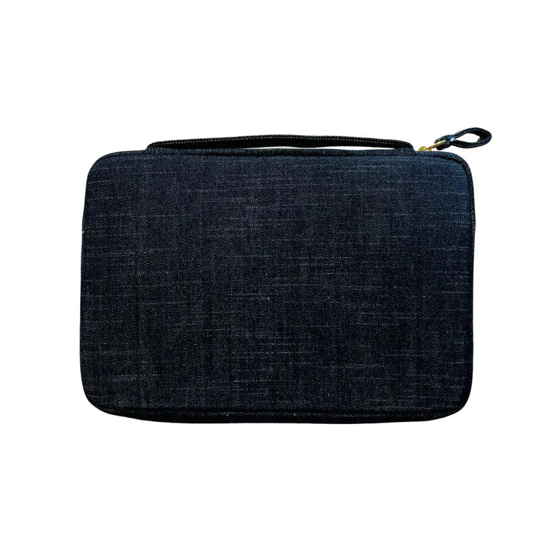 Kyokuhaku Zippered 10_Pen Case Denim