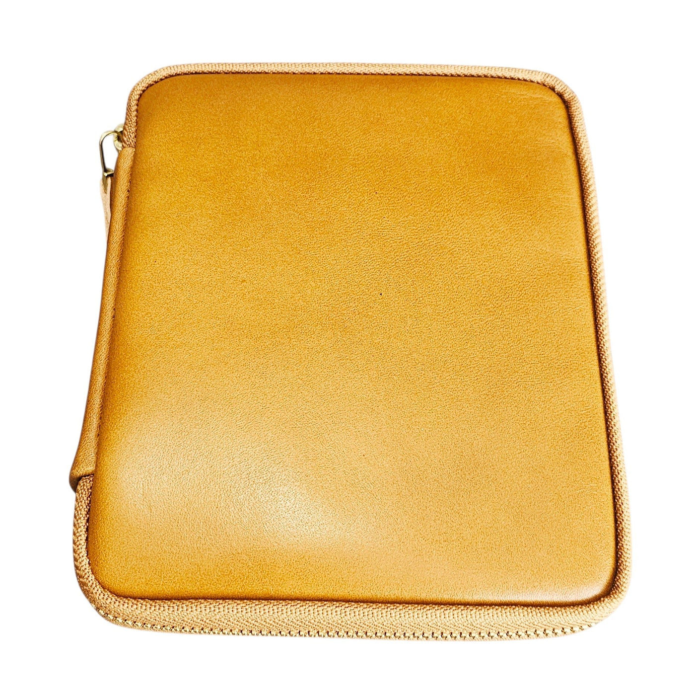 Kyokuhaku Zippered 10_Pen Case Pleather brown