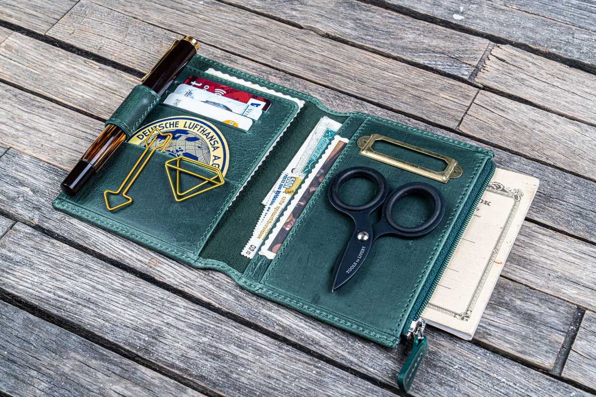 Leather Wallet Insert for Traveller's Notebook - Passport Size