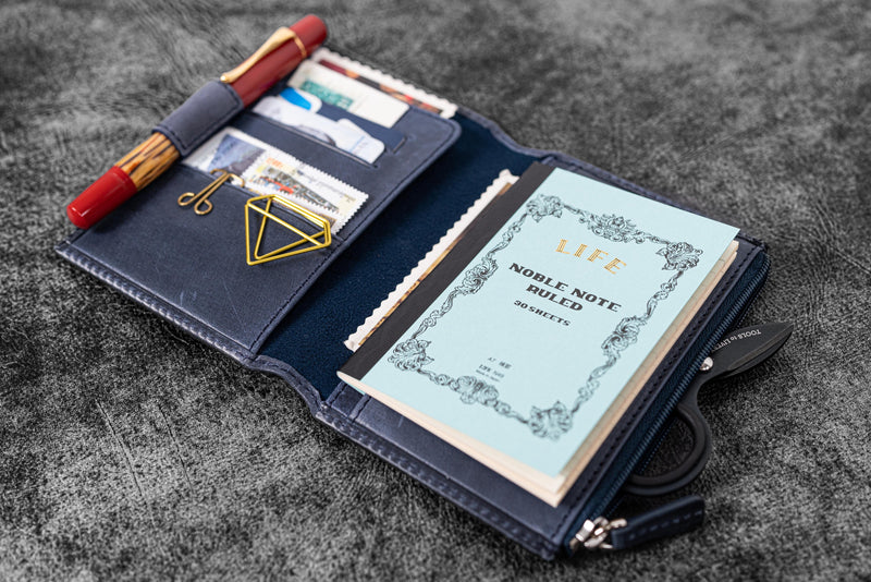 Leather Wallet Insert for Traveller's Notebook - Passport Size