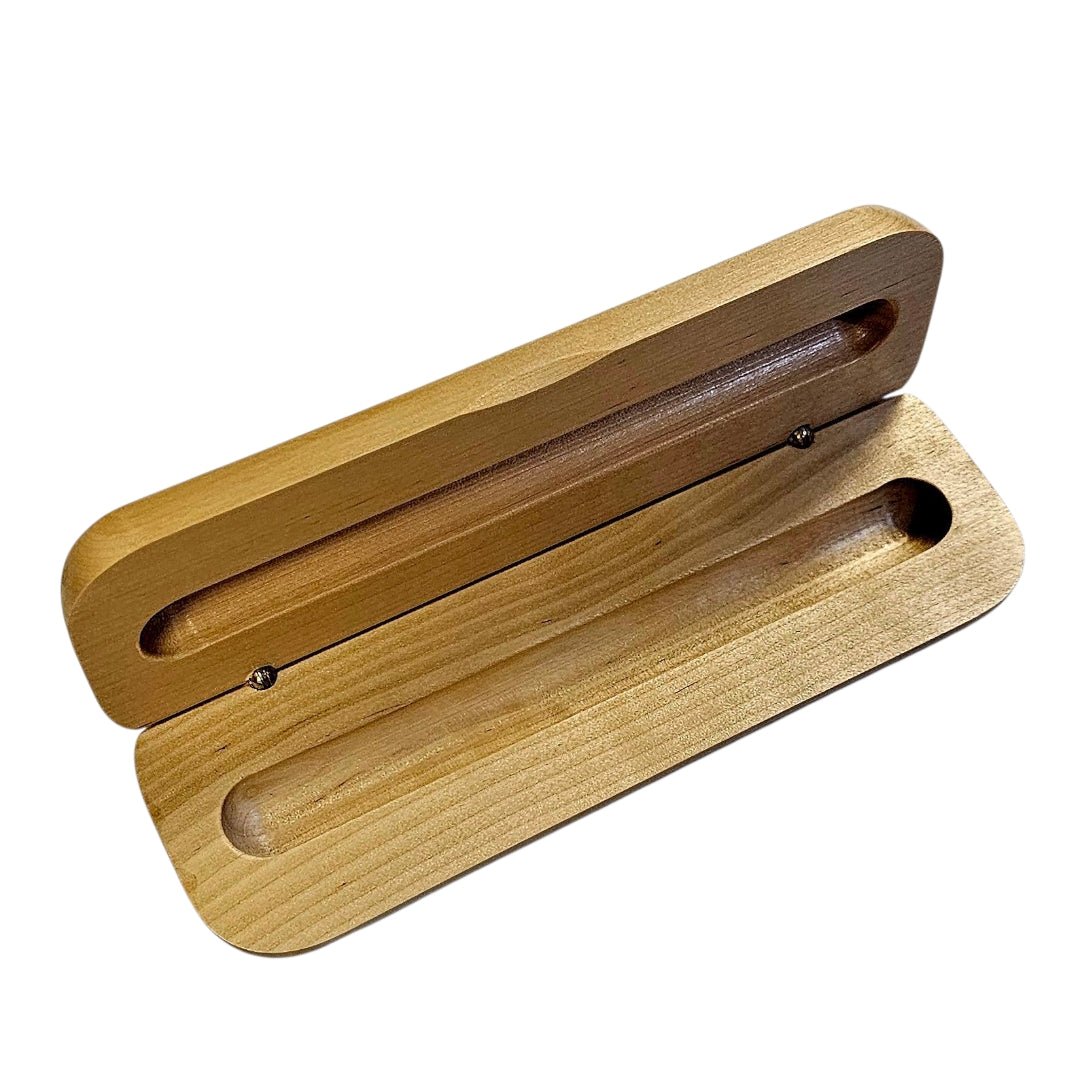 Single Wood pen Boxes Oval