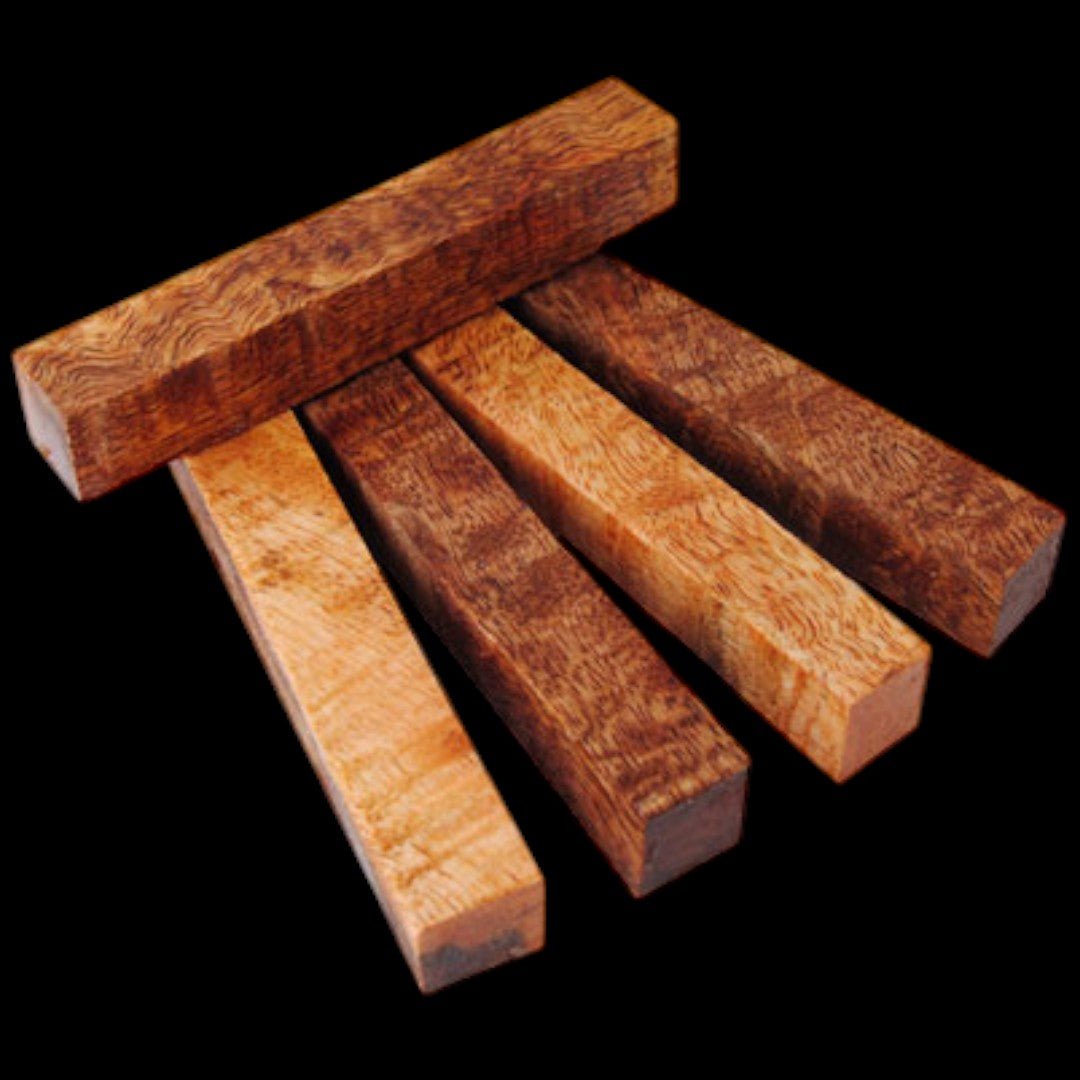 Stabilized Pen Blanks Curly Mango