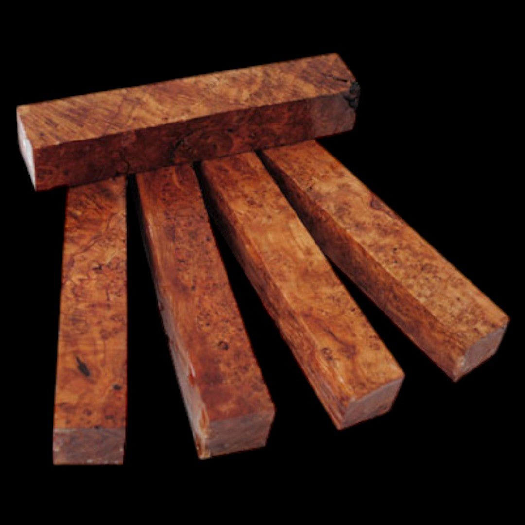 Stabilized Pen Blanks Cherry Burr